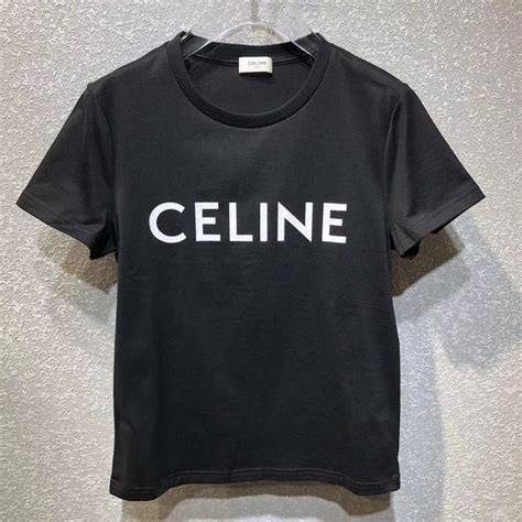 celine t shirt uk|Celine denim shirts.